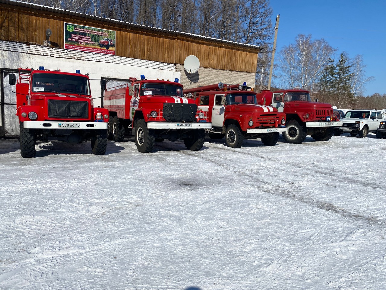 В филиалах РГУ ГНПП «Кокшетау» проводится ежегодная проверка готовности к пожароопасному сезону